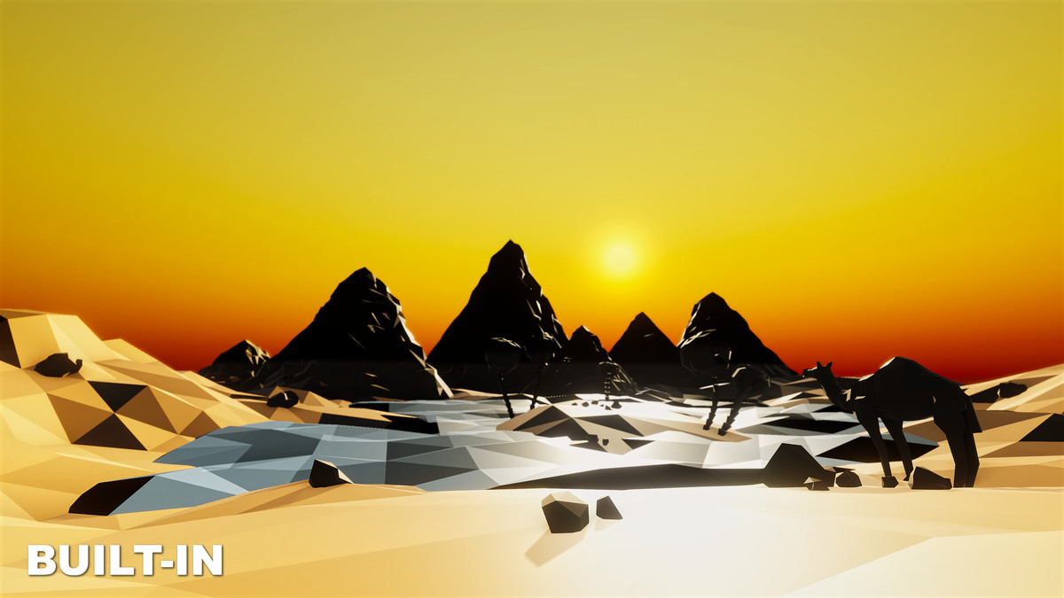Low Poly Desert Egypts
