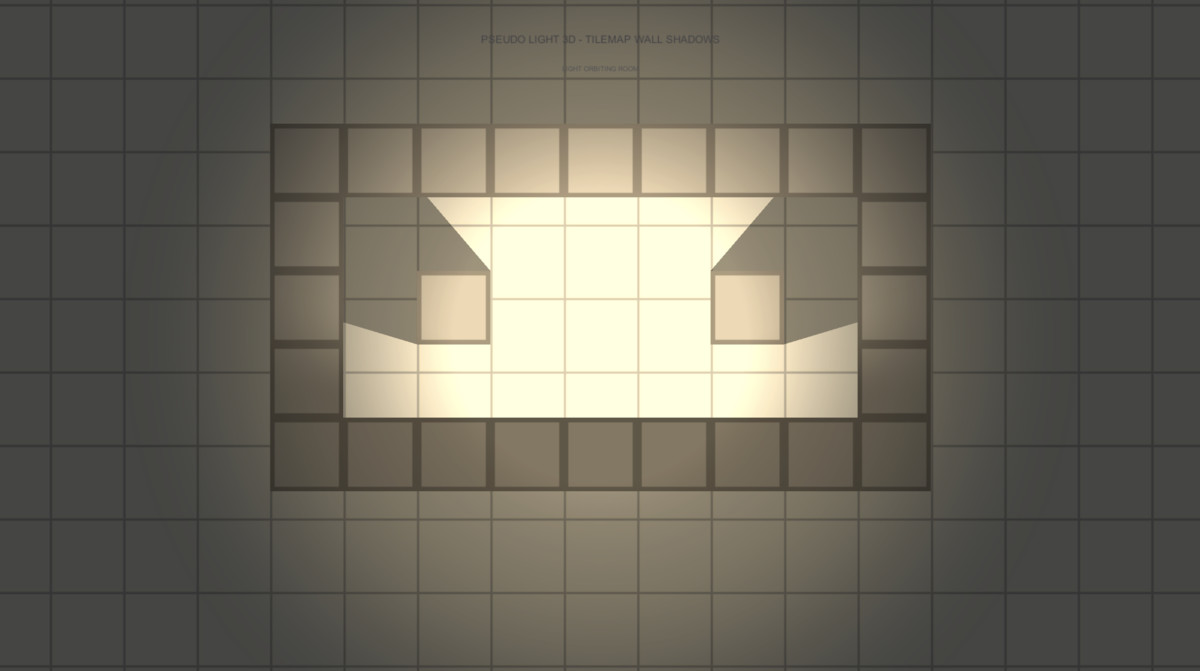 Pseudo Light 3D - Top-Down 2D Pseudo-3D Lighting System