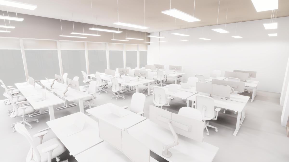 Modern Office Workspace