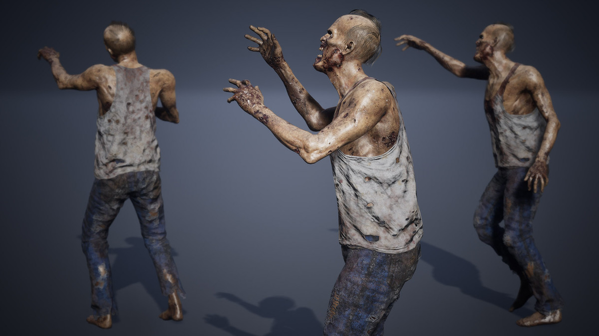 Zombie Male AAA