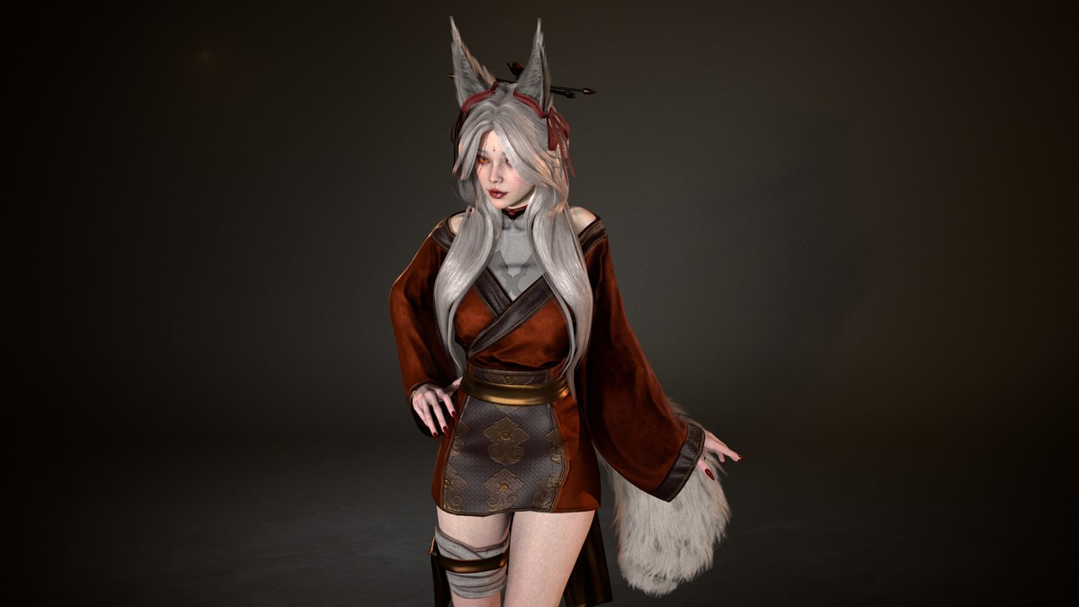 Kitsune Game Ready