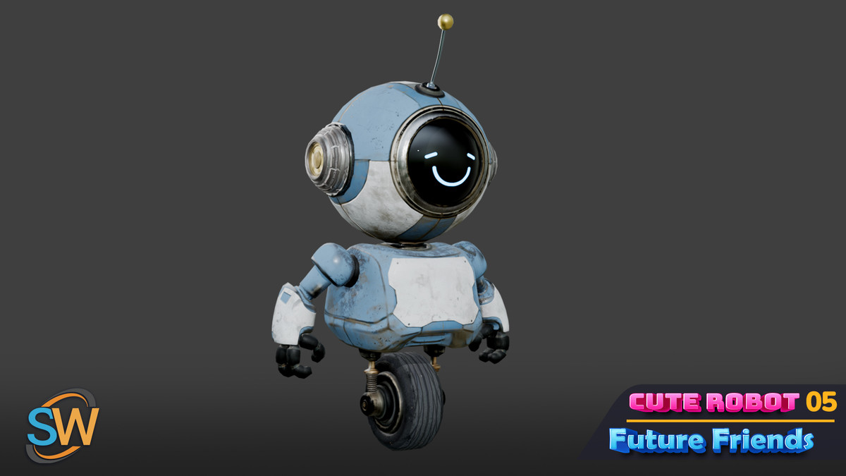 Cute Robot 05 - Future Friends