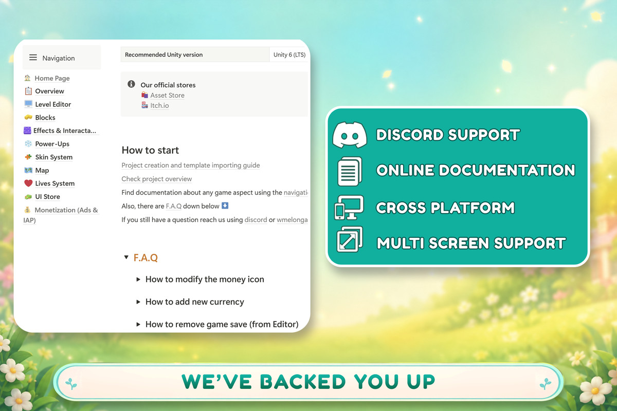 Merge Adventure | Template + Editor