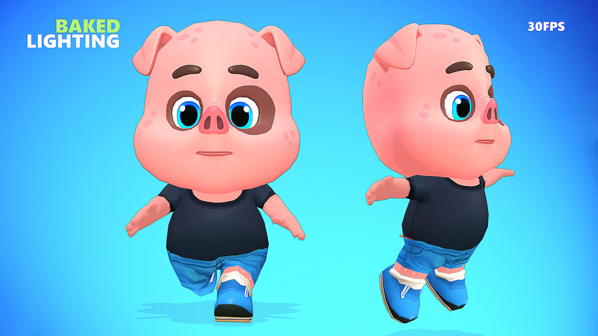 Pig Animated