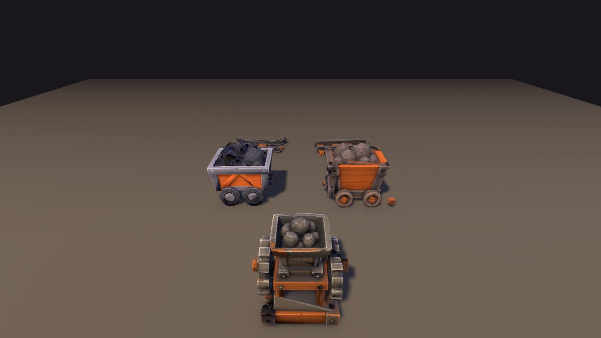 Low Poly Mine Props Pack - 100+ Mining Assets