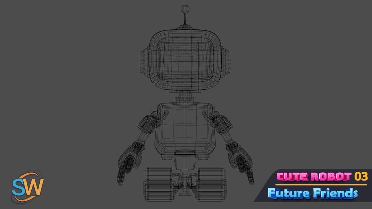 Cute Robot 03 - Future Friends