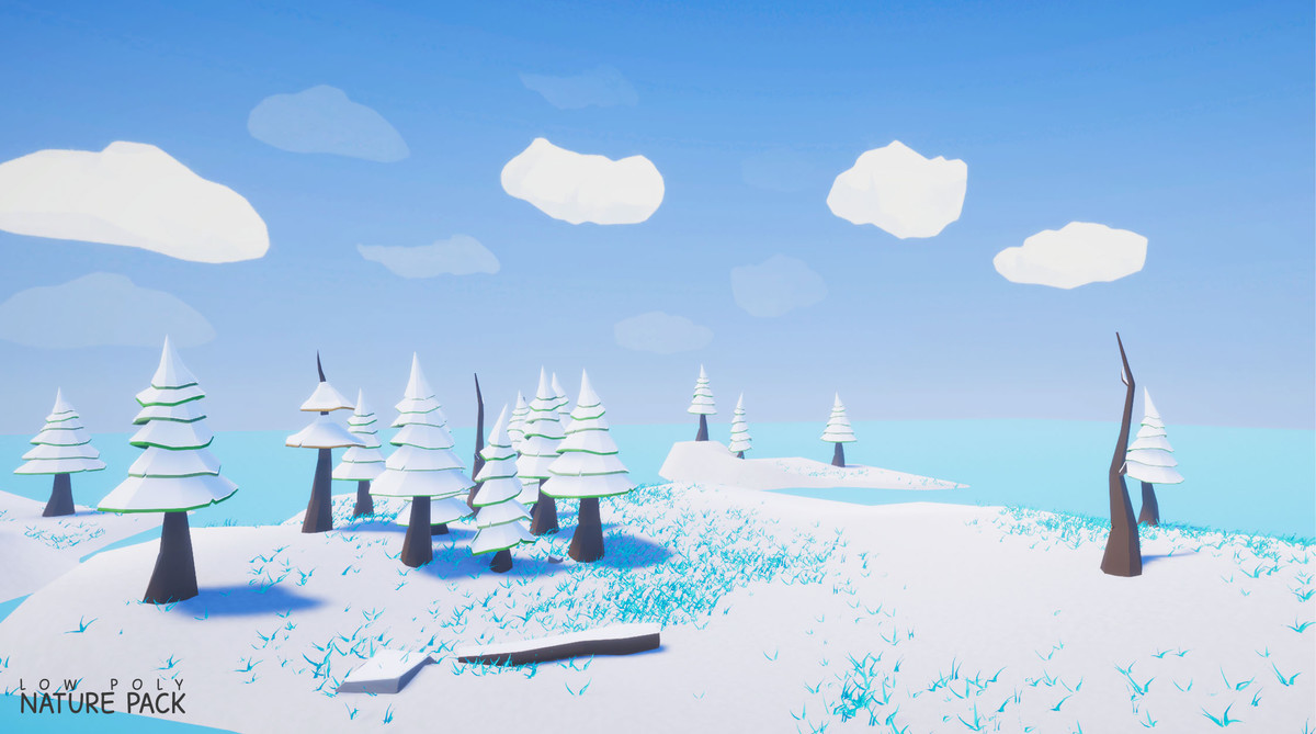 Low Poly Nature Biomes Pack