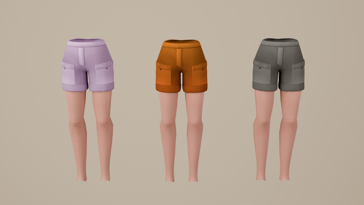 Modular Female Character Creator