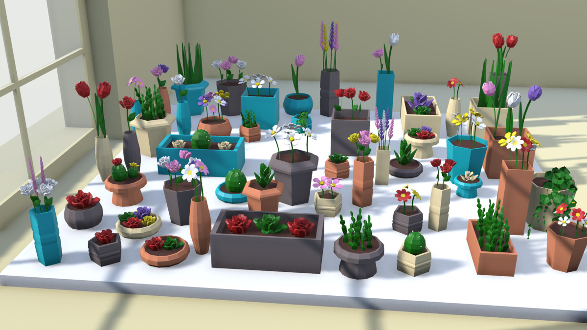 Flowers | 50+ Colorful Stylized