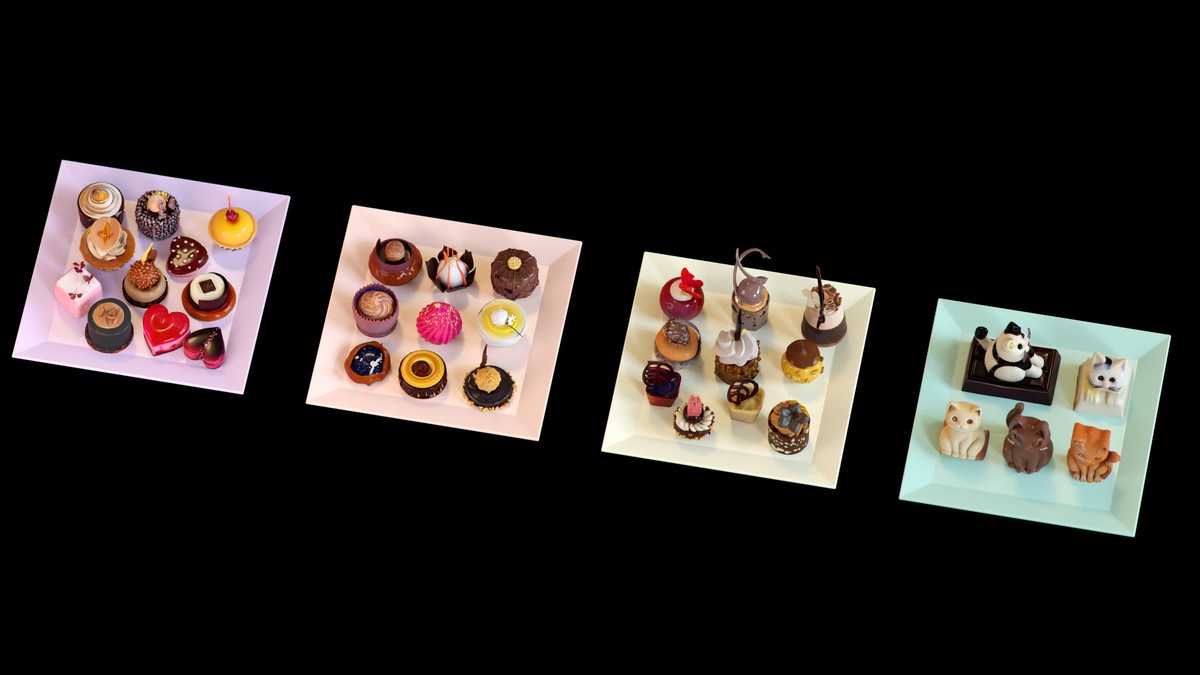 Sweet Dessert Asset Pack (Donuts, Cupcakes, Cake, Ice Cream, Candy)