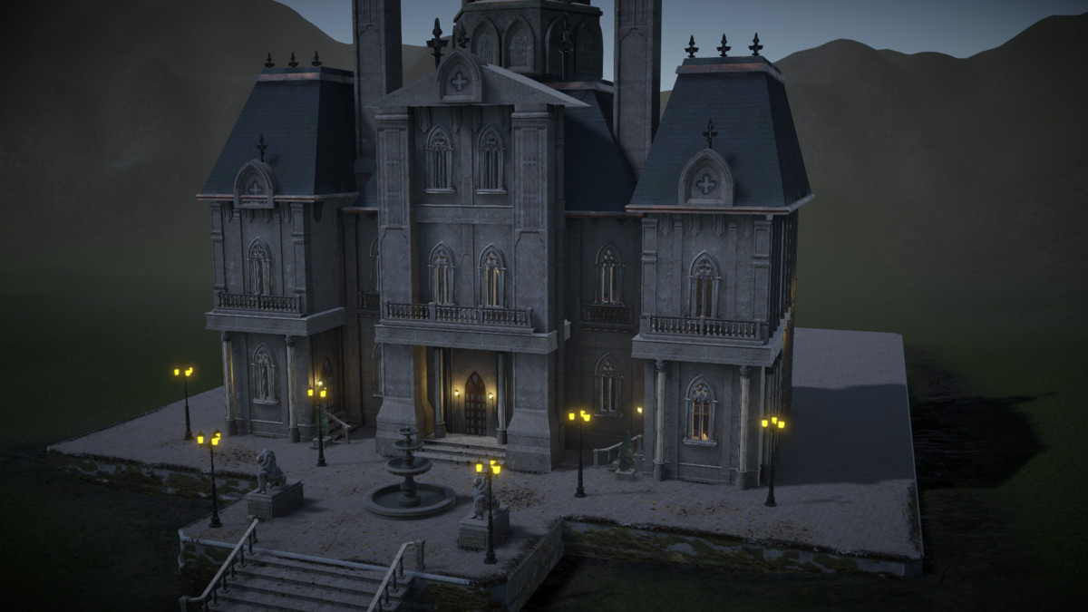 Gothic Mansion (MODULAR)