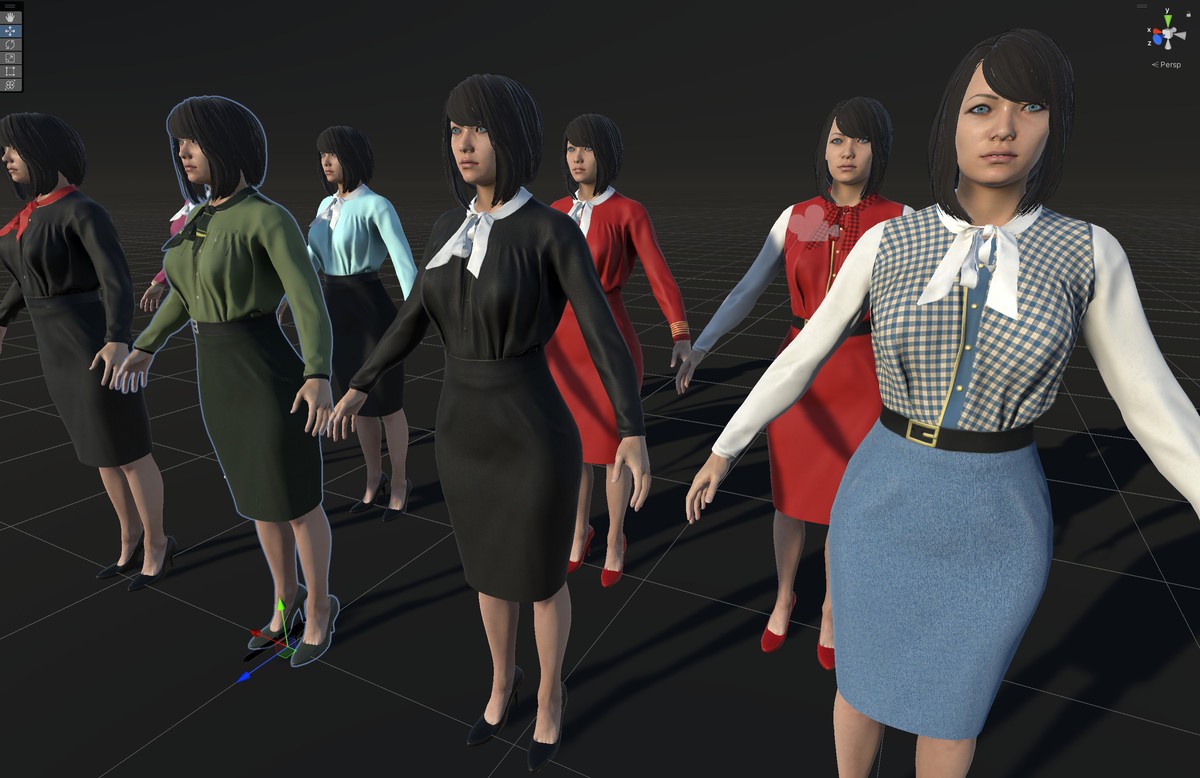 Asian Office girl