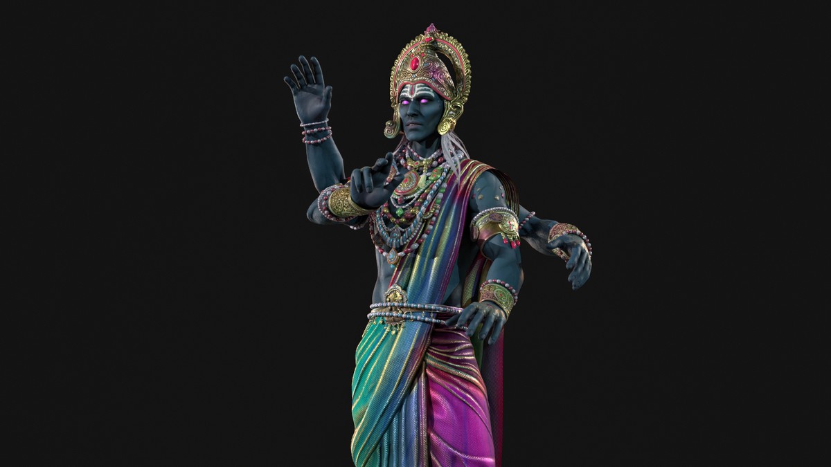 Indian God Vishnu