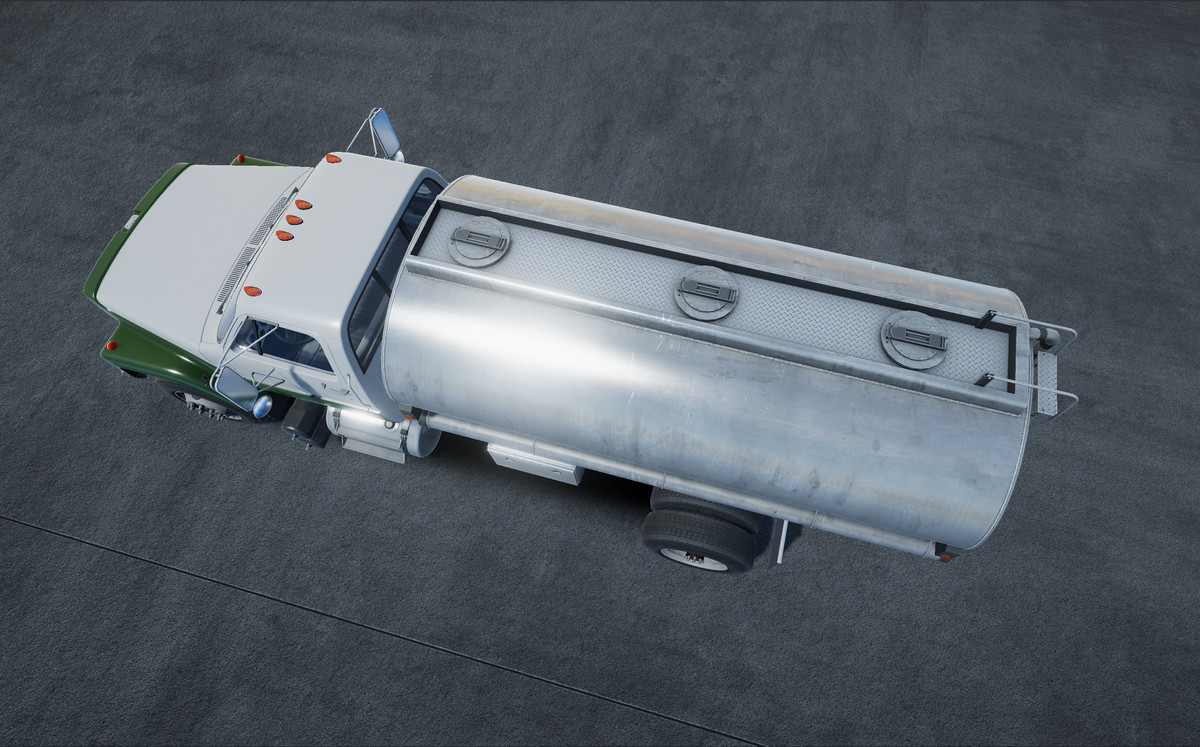 80s tanker truck