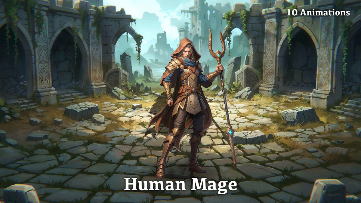 Human Faction - Animated 2D Character Pack (Spine 2d)