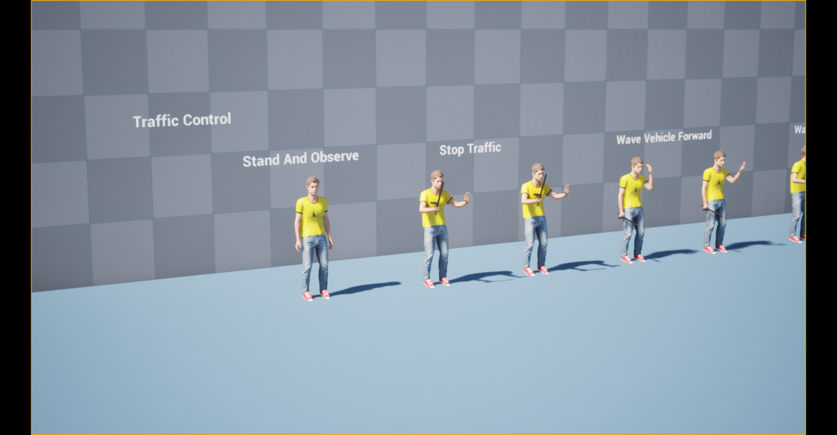 Traffic Police Animation