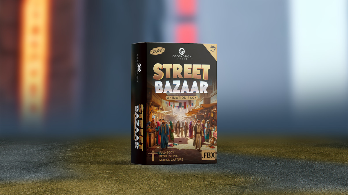 Street Bazaar Animation Pack