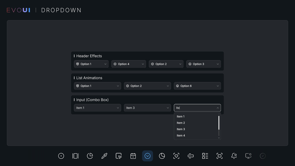 Evo UI - Modern UI Framework