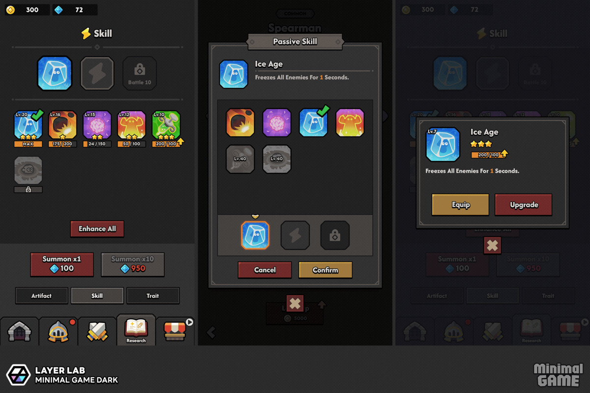 GUI Pro - Minimal Game Dark