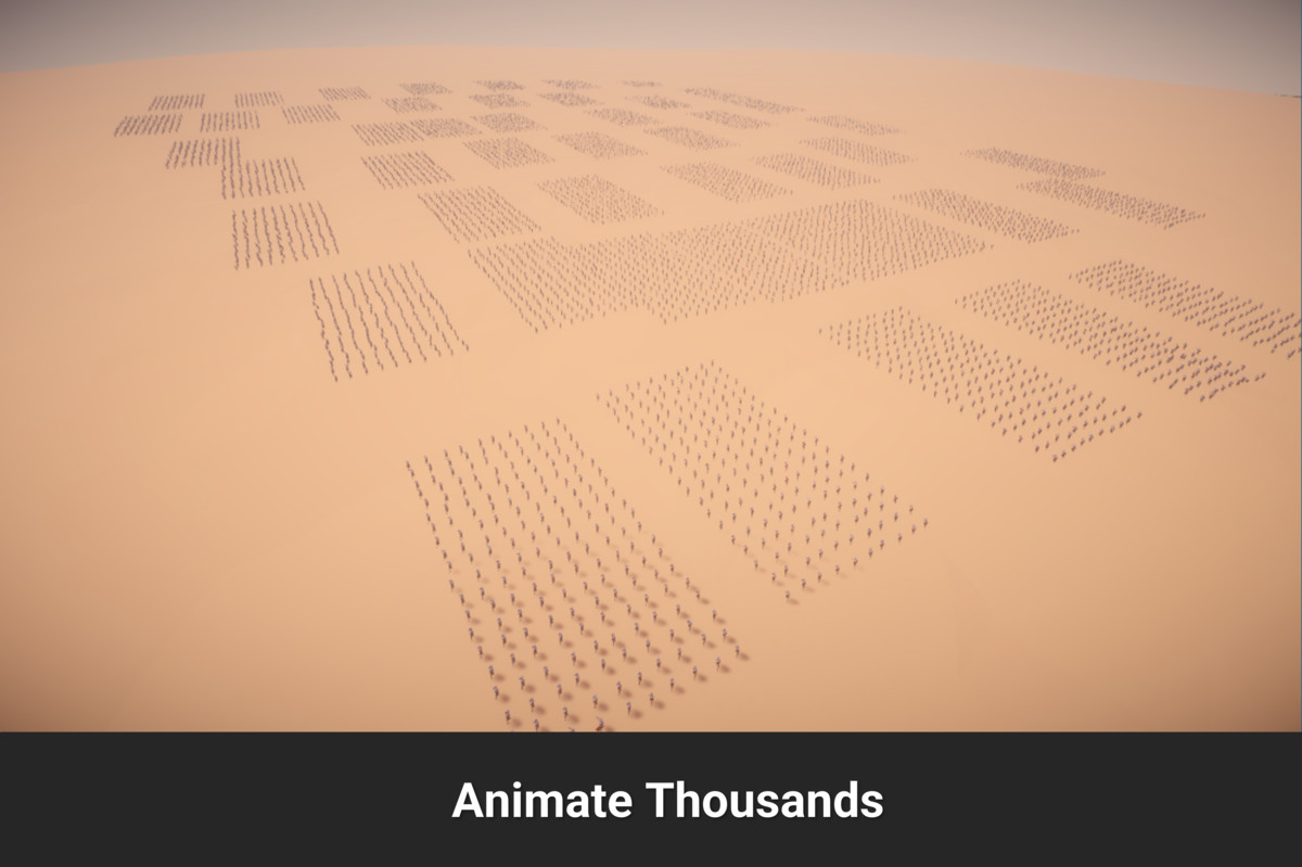 GPU Animation Instancer - Crowds | Attachments