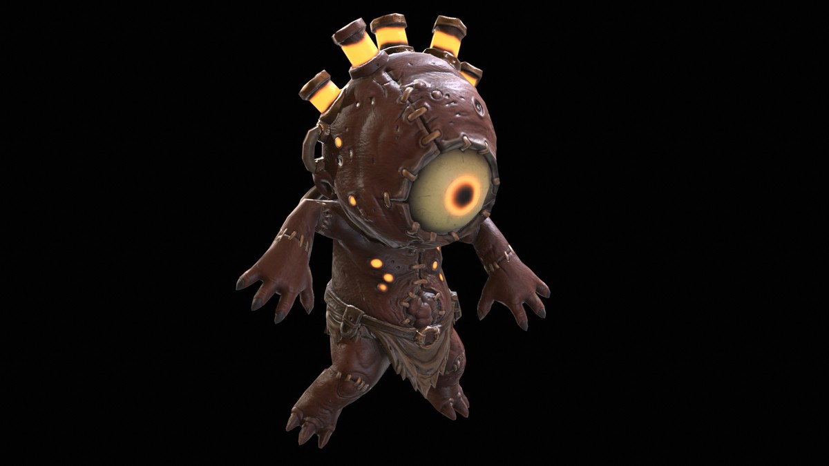 Chibi Necro Zombie Eye