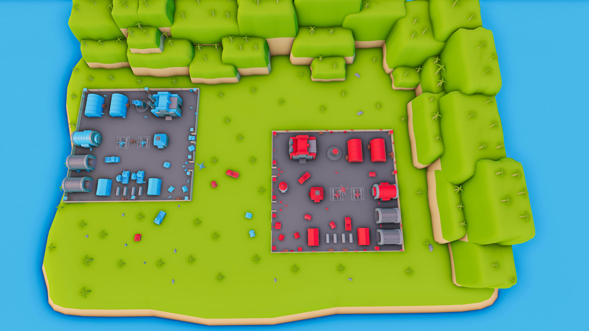 Military - Stylized Low Poly Asset Pack by Ake