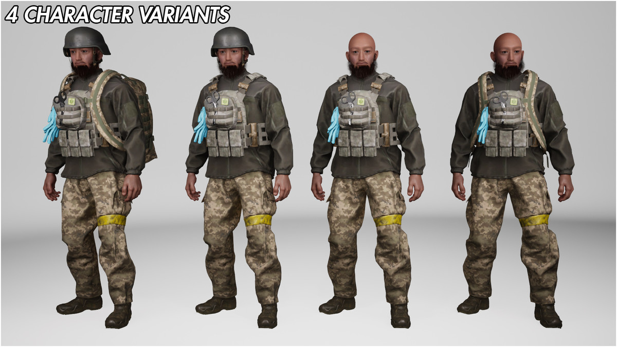Ukraine Army Soldiers Pack