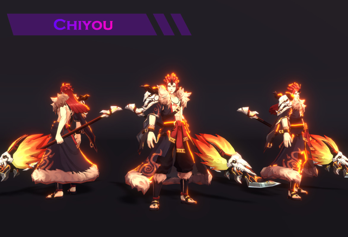 Chang'e and Chiyou