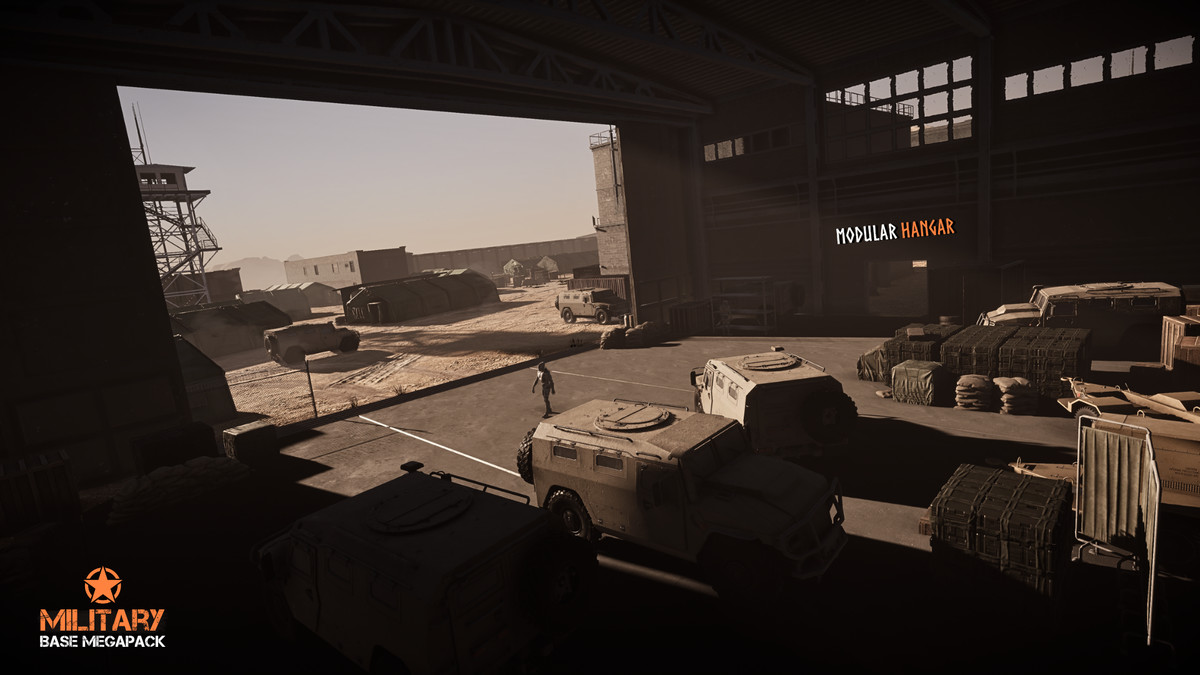 Military Base Megapack (Modular Military Base, Military Facility, Outpost, Army)