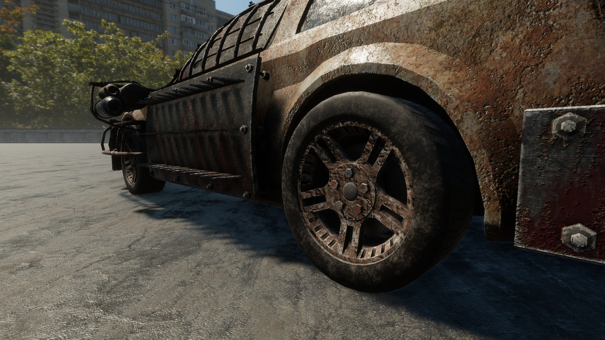 Apocalyptic Racing Car HQ