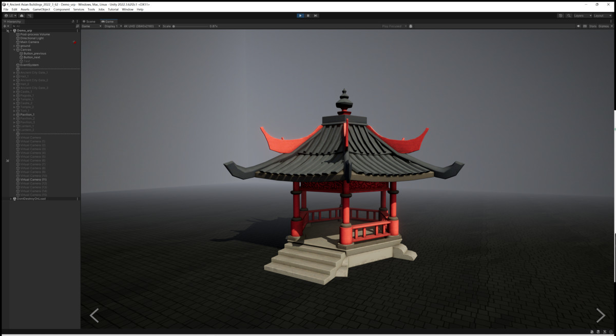 Asian Ancient Buildings