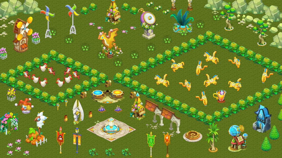 2D Isometric Cartoon Pack