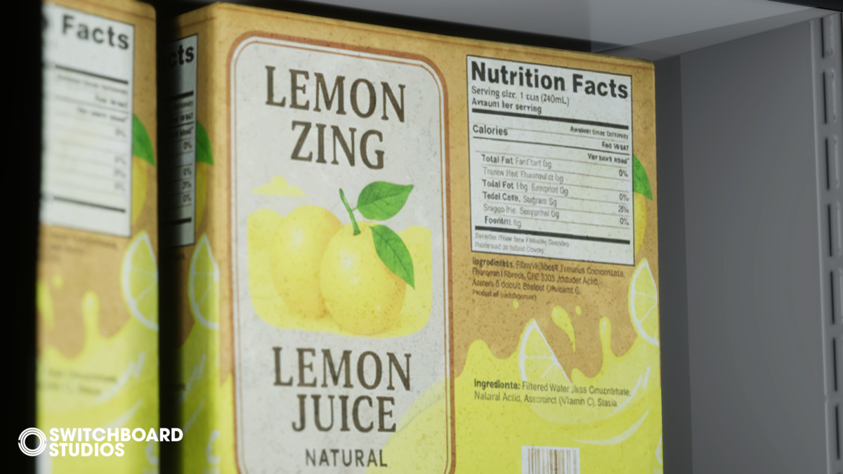 Modular Convenience Store With Products