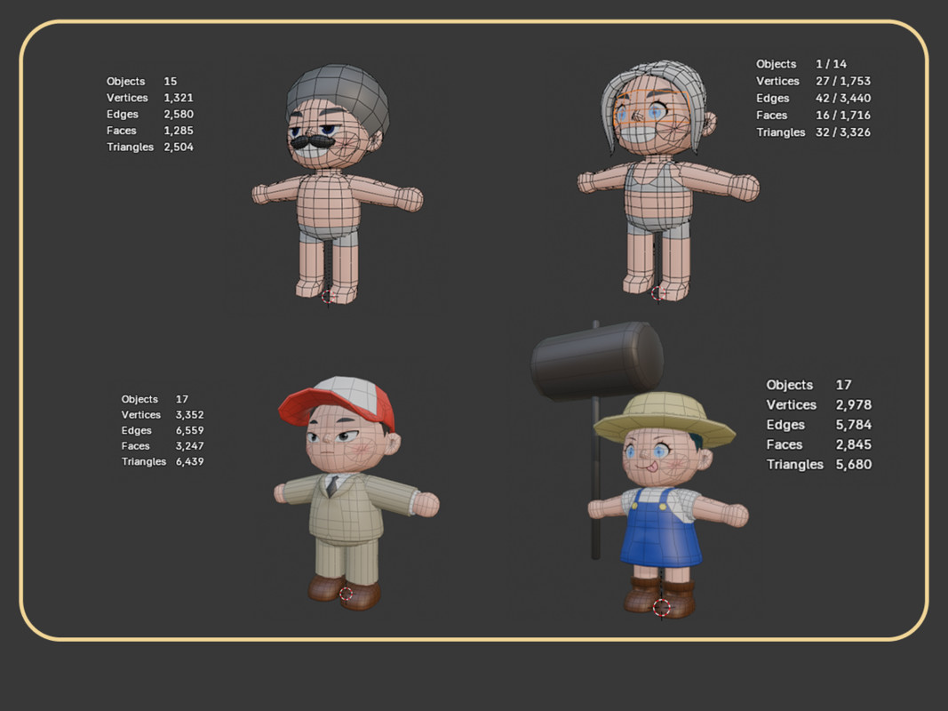 Character Generator Animation pack