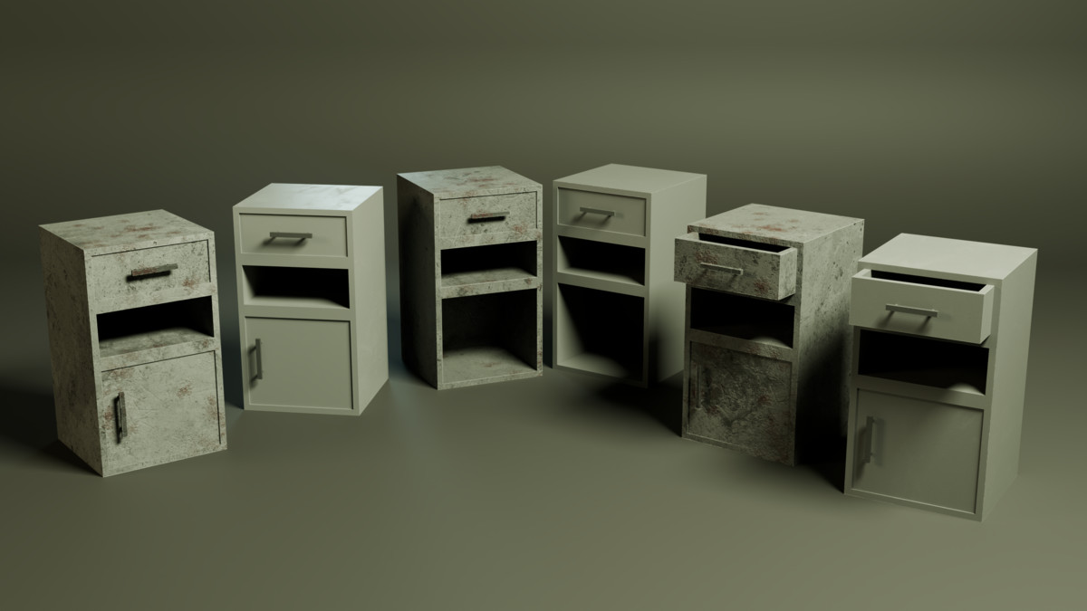 Hospital Clean/Horror Props Pack – Modular Environment | URP/HDRP