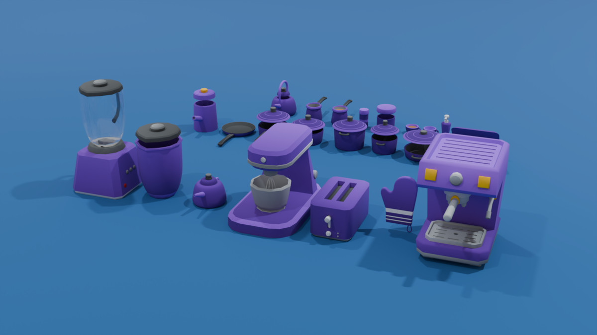 Cartoon Kitchen Package