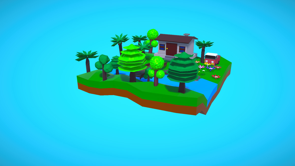 Low Poly Mini Islands 2