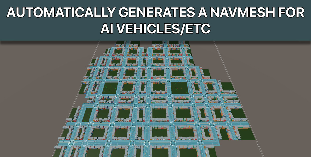 SmartCity Generator 2.0 - Procedural City Builder For Unity 6.0