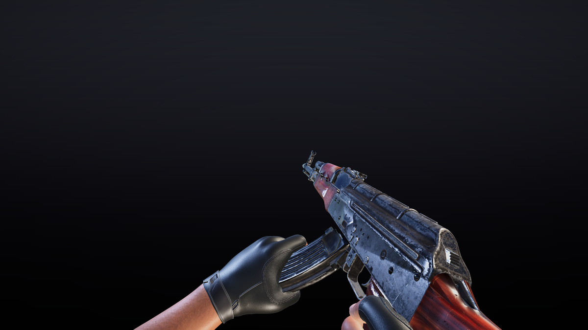 First Person Rifle Animation