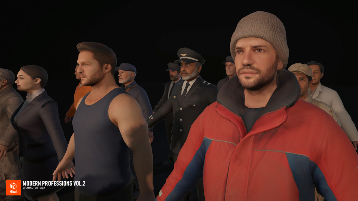 Modern Professions Vol.2 - Character Pack