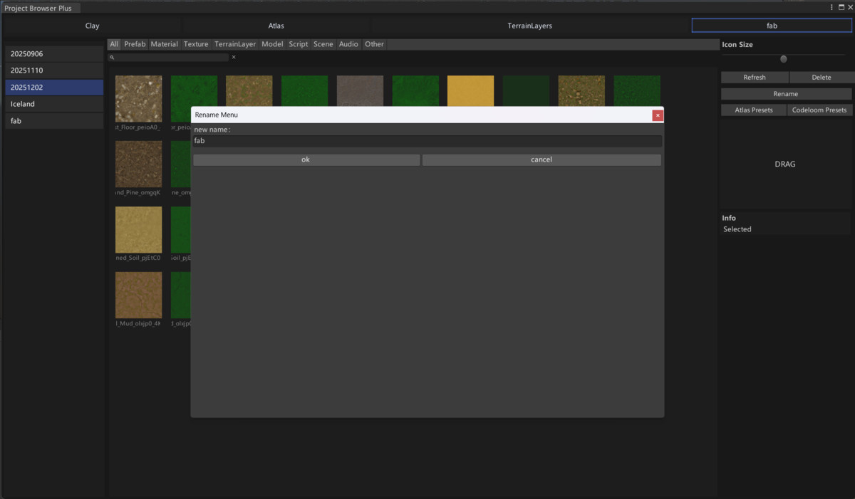 Fast Asset Drag & Drop Manager