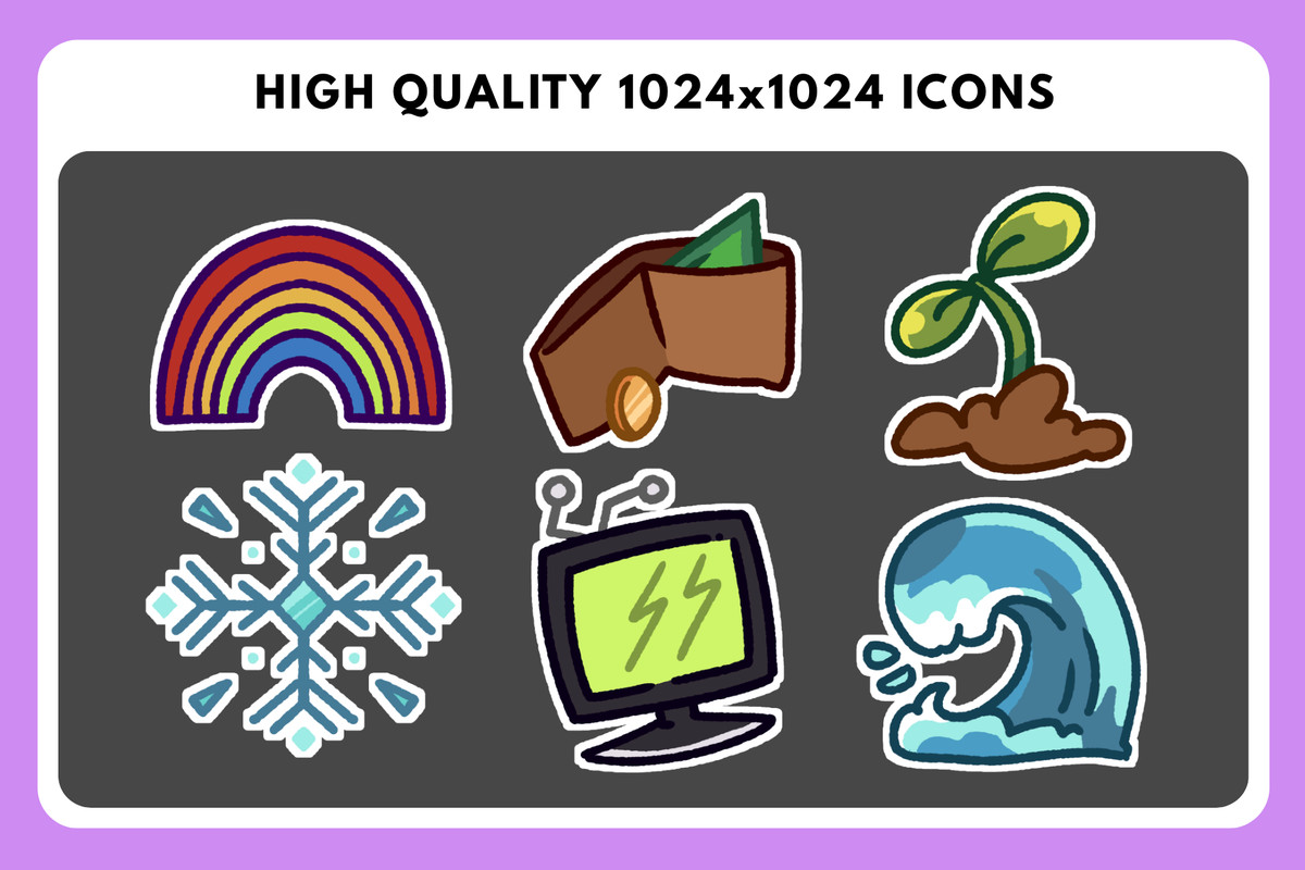 Toon & Playful GUI + Icons