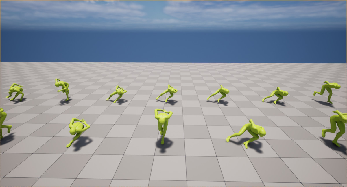 Ice Skie and Skate Animation