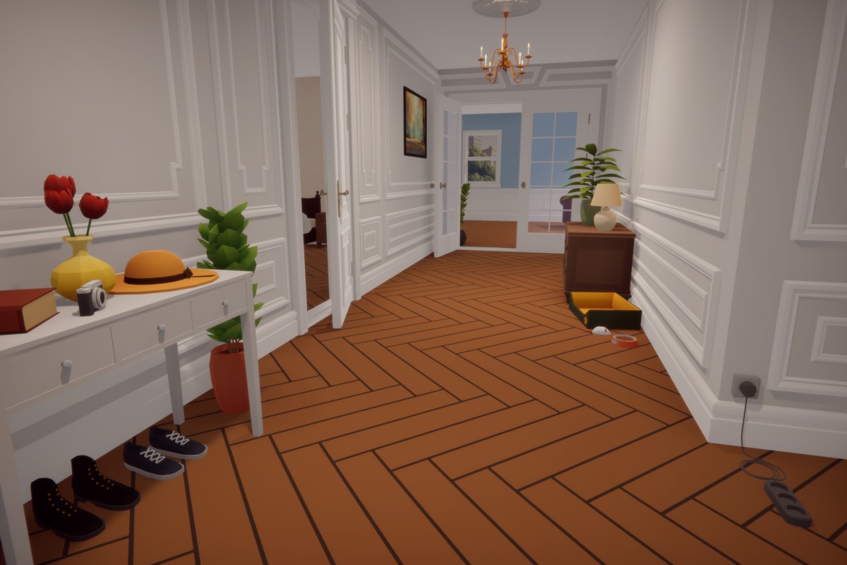 Low Poly Apartment Interior & Exterior