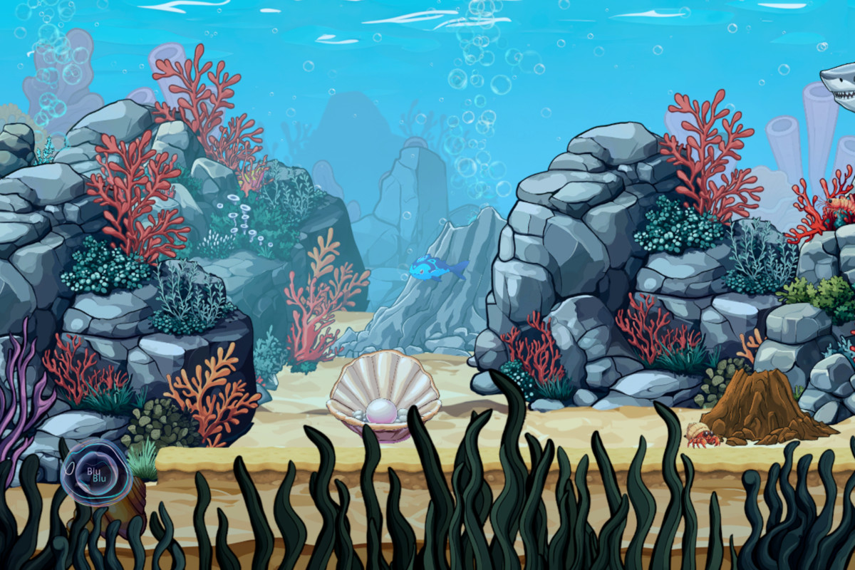 2D Platformer Underwater Adventure