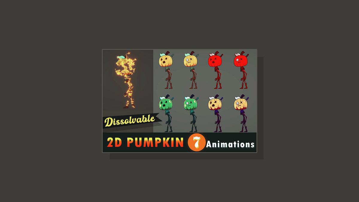 Halloween Pumpkin 2D PRO