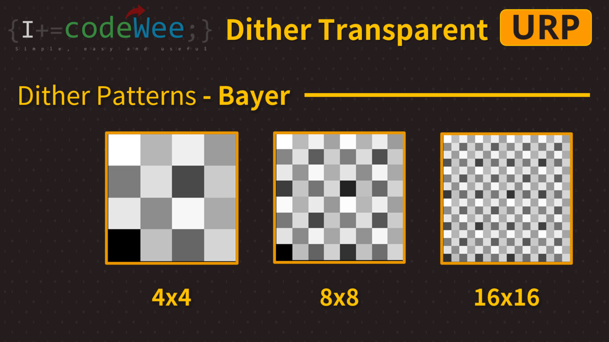 Dither Transparent Shader(URP)