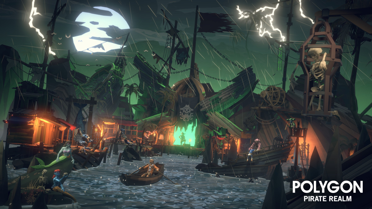 Bundle - Pirate Realm, Tropical Jungle Biome, and Pirate Isles Map