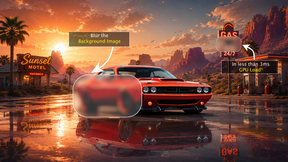 UI Background and 3D Blur - ( URP Supported ) - For Unity 6