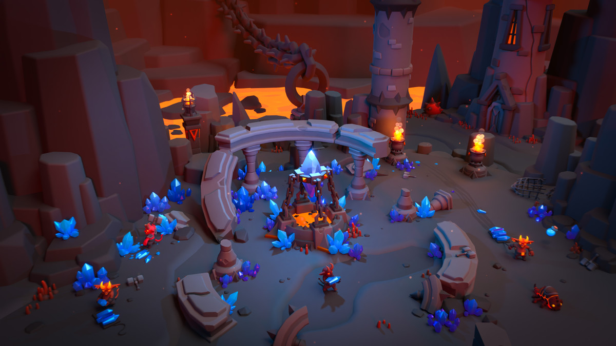 Inferno World - Low Poly 3D Models